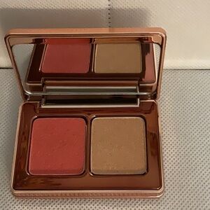 Natasha Denona Rose Cheek Duo, Rosy Pink/Light-Medium Highlighter, NWOB